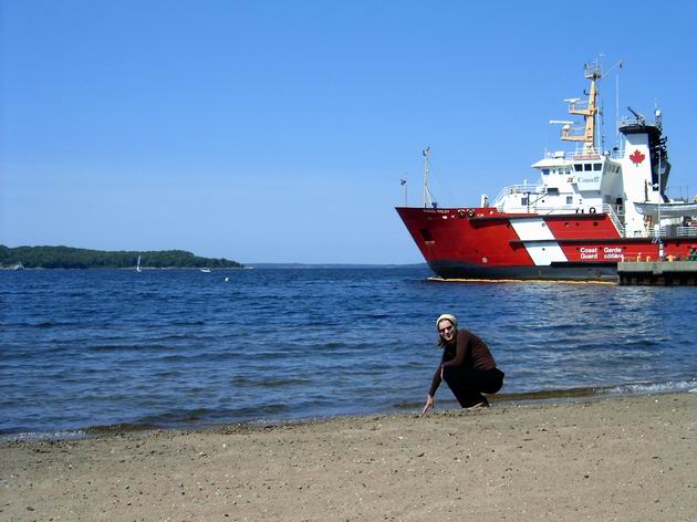 u huronského jezera