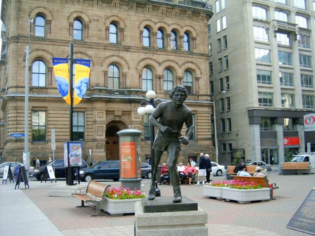 nejslavnější jednonohý běžec světa