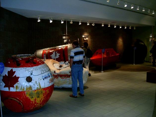 plavidla těch co sjížděli vodopády