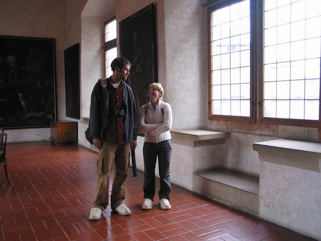 Návštěvníci hradu