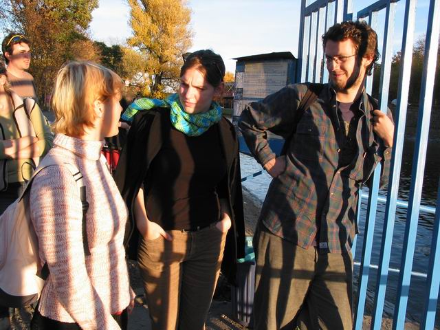 Čekáme než se Visla otočí