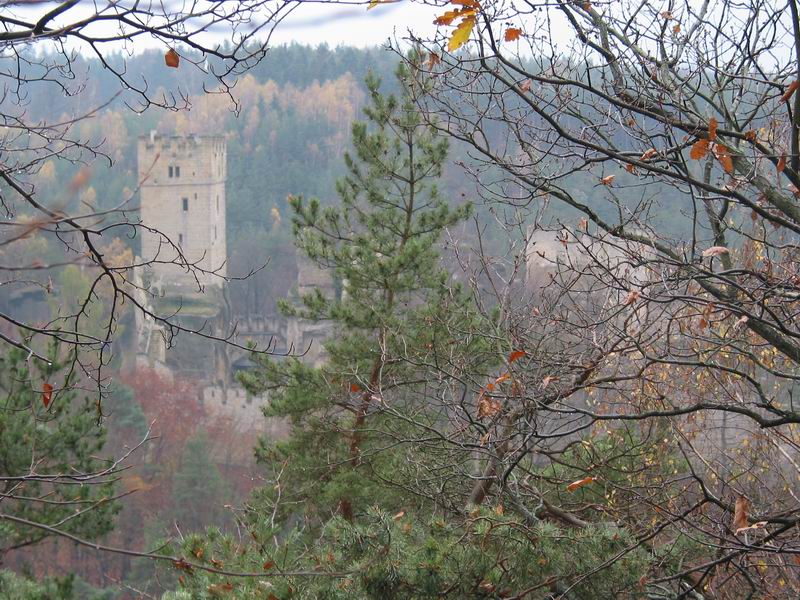 Hrádek z místa, kam dříve rupek ukázal!