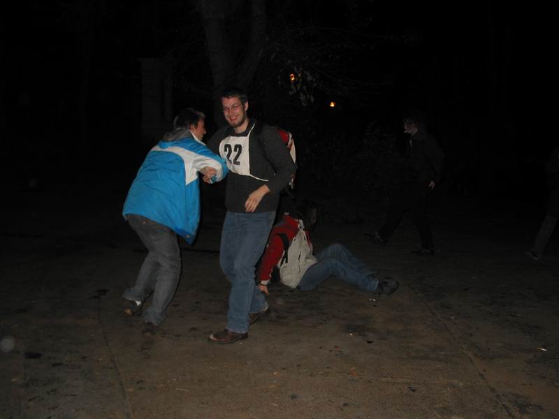 Vítězný tanec na vrcholu