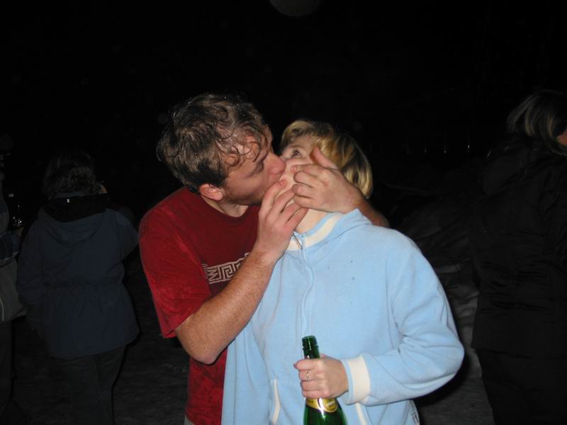 Láskyplný oliz rtů