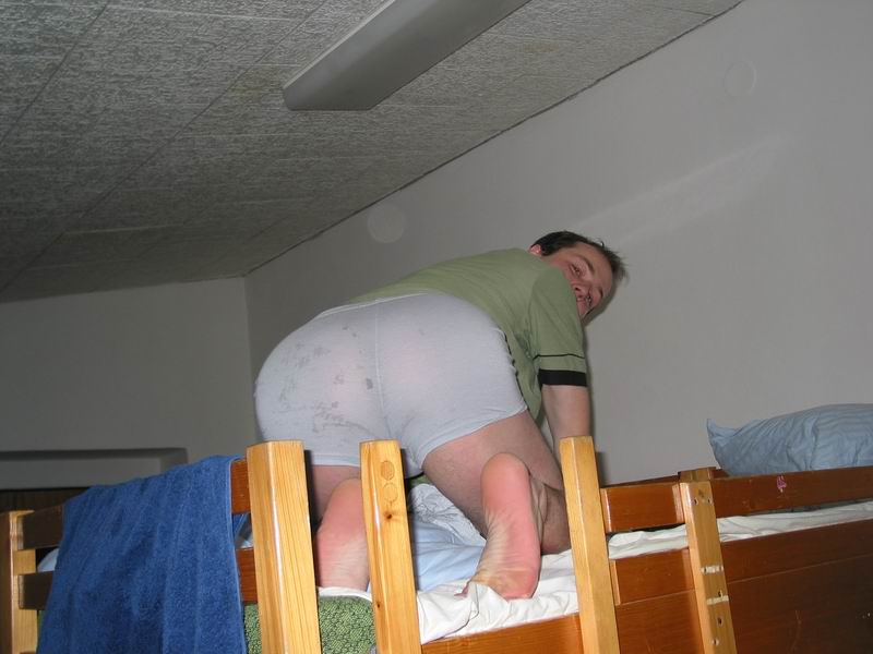 Šipkovo průhledné erotické spodní prádlo