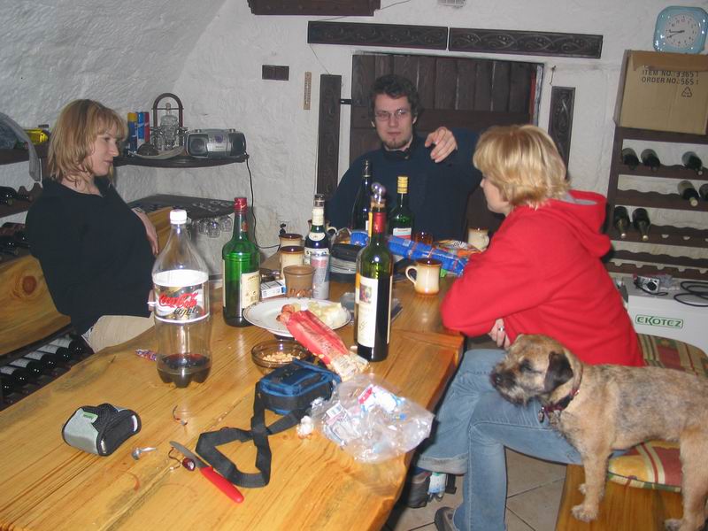 přípravy na silvestra