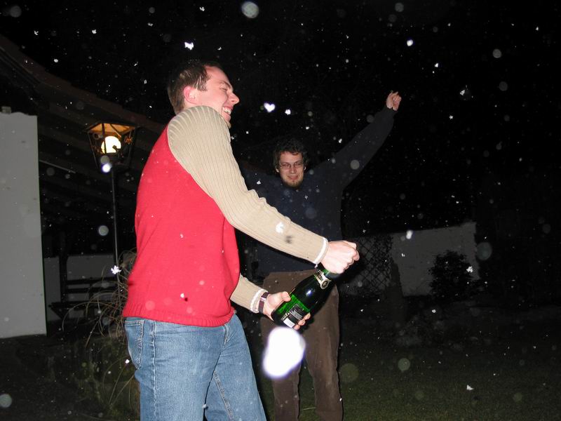 šipka stříká, pejsek jásá