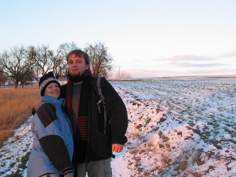 rupek s holčičkou na výletě