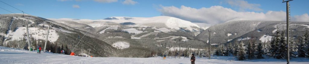 Panorama východních Krkonoš