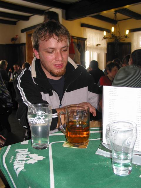 Rupek ještě za střízliva