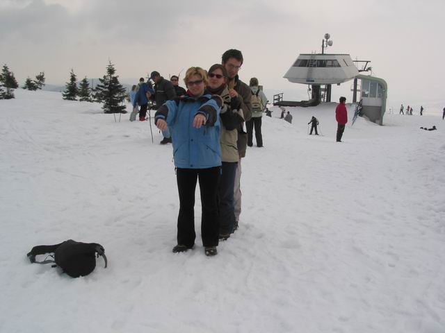 Vítěznej vláček na vrcholu