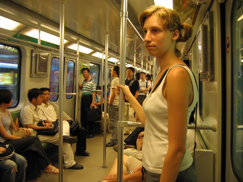 Shanghai - Ivoš v metru
