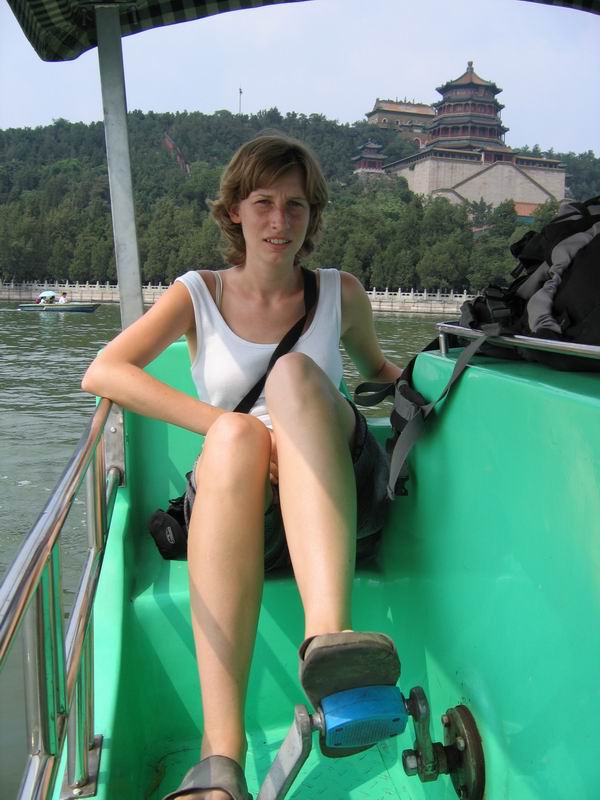 Letní palác - Ivoš šlape