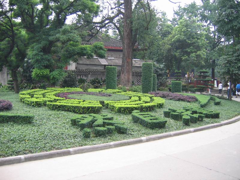 Chengdu - i takhle se dá v Číně psát - klášter Qingyang