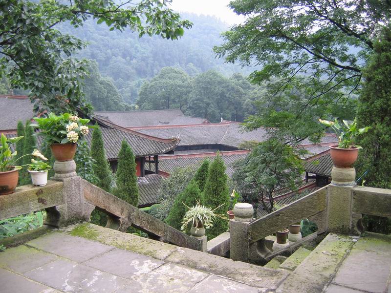 Emei Shan - klášter Fuhu