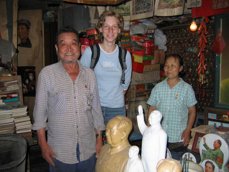 Chengdu - Maovo muzeum pana Wanga