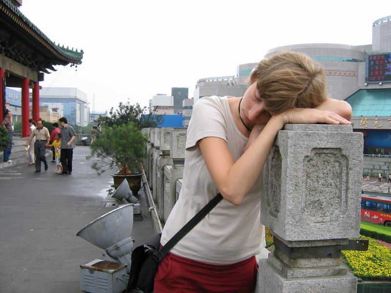 Xian - Zvonice (Bell tower) - Ivoš už toho má plný zuby