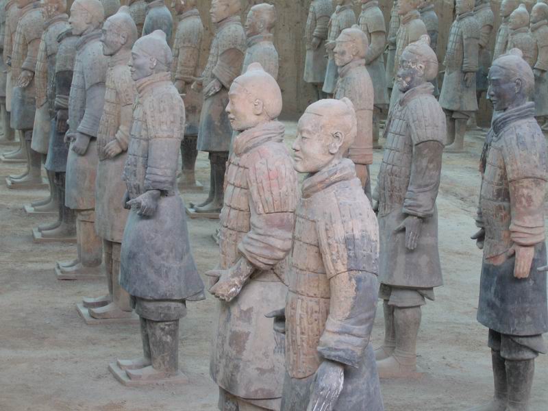 Hliněná armáda - jednotliví bojovníci, každej je jinej