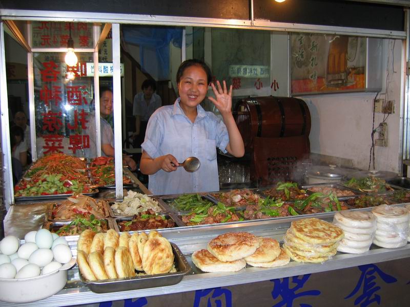 Xian - velice dobrá občerstvovna s příjemným personálem a točenym pivkem