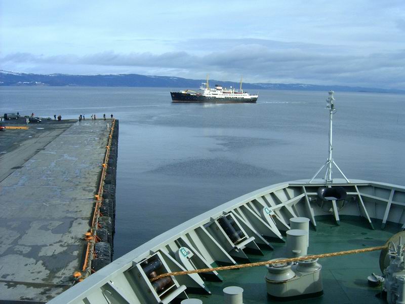 raní přistání v trondheimu