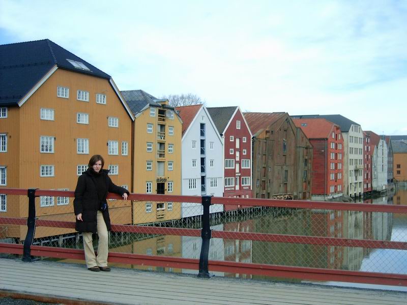 zuzu a trondheimské domy na kůlech