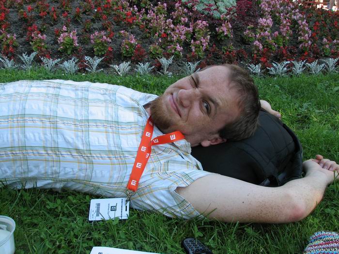 Odpočinek před náročným dnem