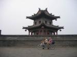 Xian - jízda po hradbách